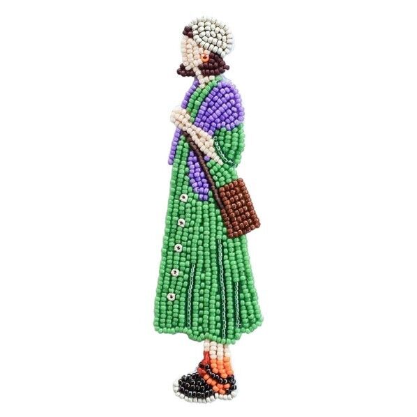 MIYUKI ビーズ刺しゅうで作る おでかけブローチ ビーズキット