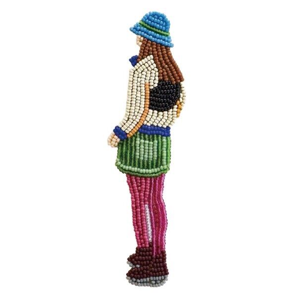 MIYUKI ビーズ刺しゅうで作る おでかけブローチ ビーズキット