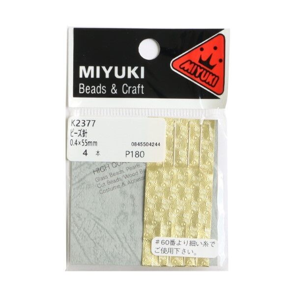 MIYUKI ビーズ針 4本入 K2377