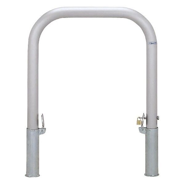 帝金バリカー 横型 Φ60.5 ステンレス製 脱着式鍵付 横桟無