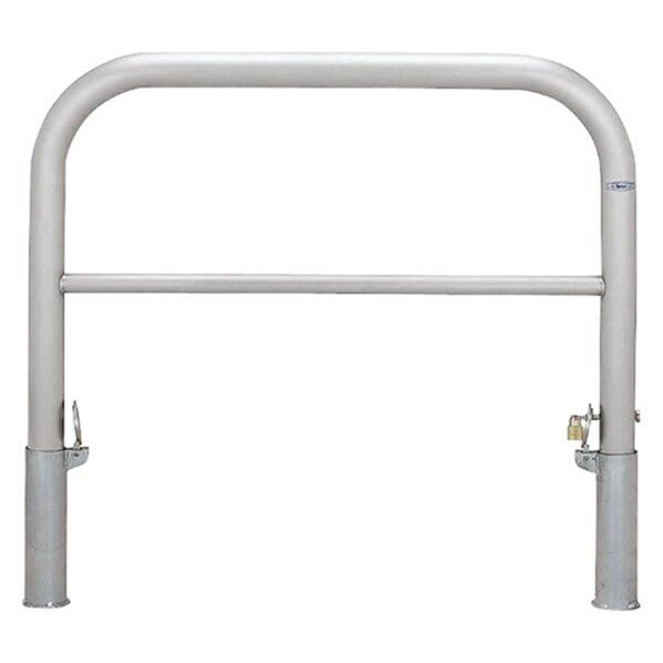 帝金 帝金バリカー 横型 Φ60.5 ステンレス製 脱着式鍵付 横桟付の通販