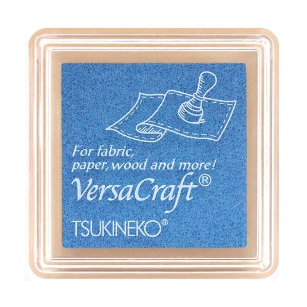 ツキネコ ツキネコ(Tsukineko) バーサクラフトS スタンプインク 長さ34mm×幅34mm×高さ20mm スプリングスカイ VKS-207 1個