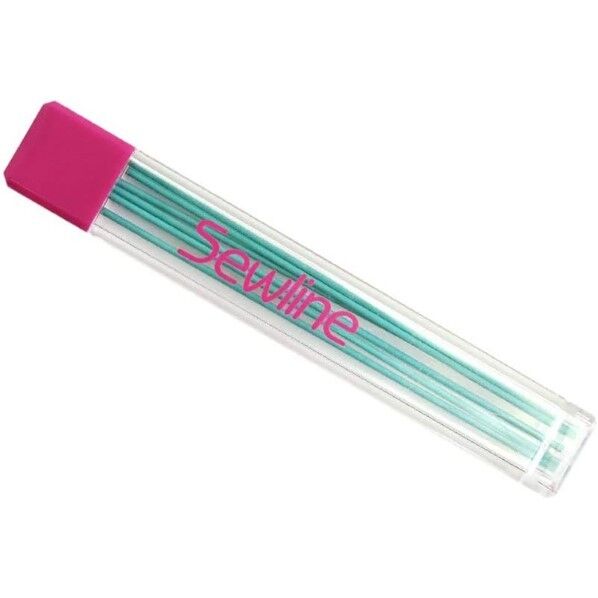 Sewline ソーライン シャープペンシル 専用替芯 6本入 0.9mm 緑