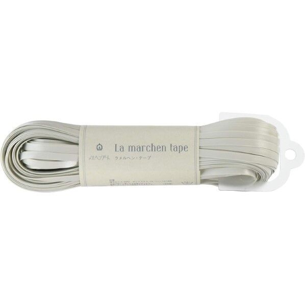 メルヘンアート ラ メルヘン・テープ Col.150.フェイクレザーホワイト