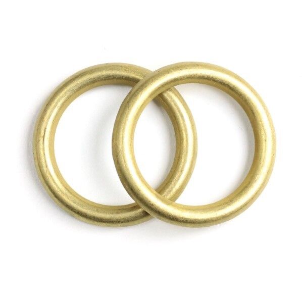 メルヘンアート ストロングパーツ 丸カン ブラス アンティーク調ゴールド 24mm 2個入