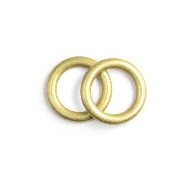 メルヘンアート ストロングパーツ 丸カン ブラス アンティーク調ゴールド 15mm 2個入