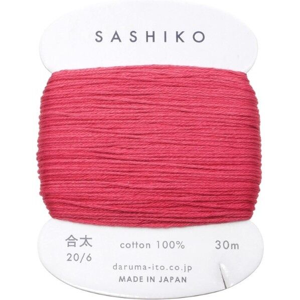 ダルマ 刺し子糸 〈合太〉 カード巻き Col.221 30m 10-221