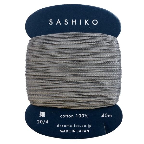 横田 ダルマ 刺し子糸 〈細〉 カード巻き Col.229 40m