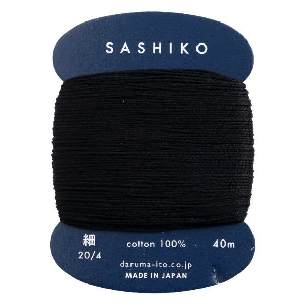 横田 ダルマ 刺し子糸 〈細〉 カード巻き Col.219 40m