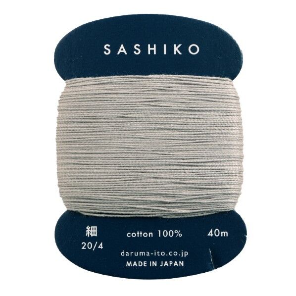 横田 ダルマ 刺し子糸 〈細〉 カード巻き Col.217 40m