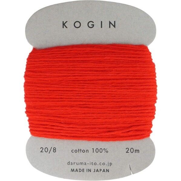 ダルマ こぎん糸 カード巻き Col.4 20m 01-2420