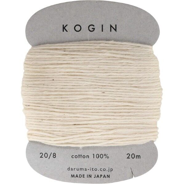 ダルマ こぎん糸 カード巻き Col.A 20m 01-2420