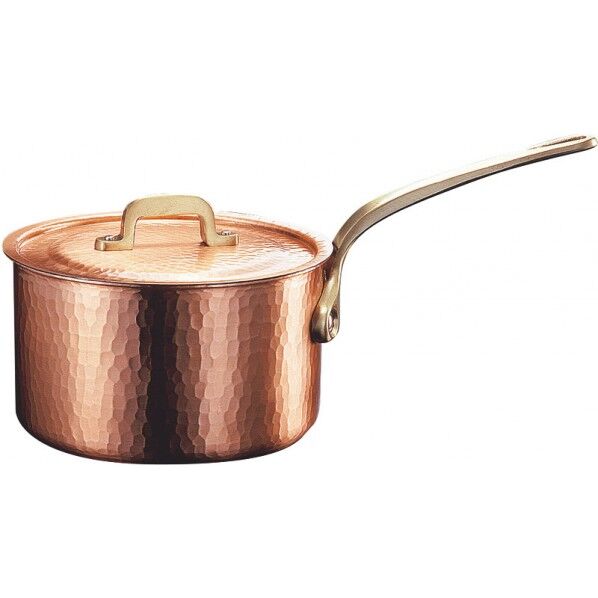 新鎚起銅器深型片手鍋 009103