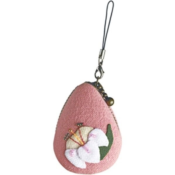 オリムパス製絲 花のしずく マカロンポーチ 7月百合 PA-654