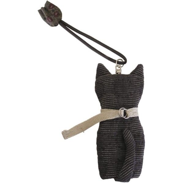 オリムパス製絲 パッチワークキット「ぬくもりキルト」 PA-587 ネコのキーケース