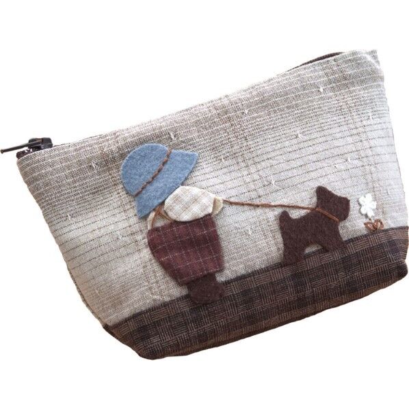 オリムパス製絲 パッチワークキット「ビリーのメイクポーチ」 PA-582