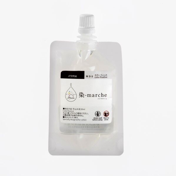 オリンパス オリムパス 染-marche カラーフィット 色止め液 パウチ50 50ml 長さ145mm×幅75mm×高さ15mm OLY-MD0 1ケ