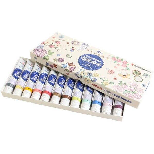 布えのぐ12色 伝統色 27329 1セット