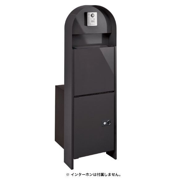 カーメル ブロスII チャコールグレー 宅配ボックス投函扉:左勝手