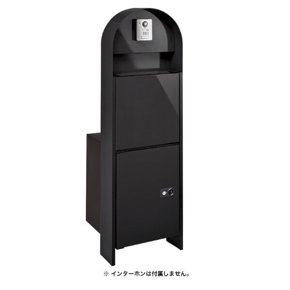 カーメル ブロスII グロスブラック 宅配ボックス投函扉:左勝手