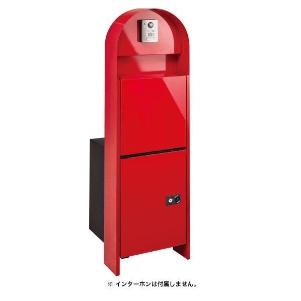 カーメル ブロスII レッド 宅配ボックス投函扉:左勝手