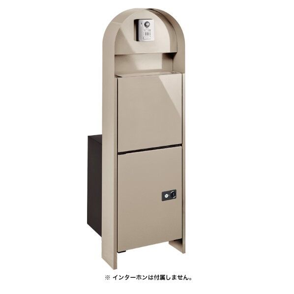 カーメル ブロスII タンベージュ 宅配ボックス投函扉:左勝手