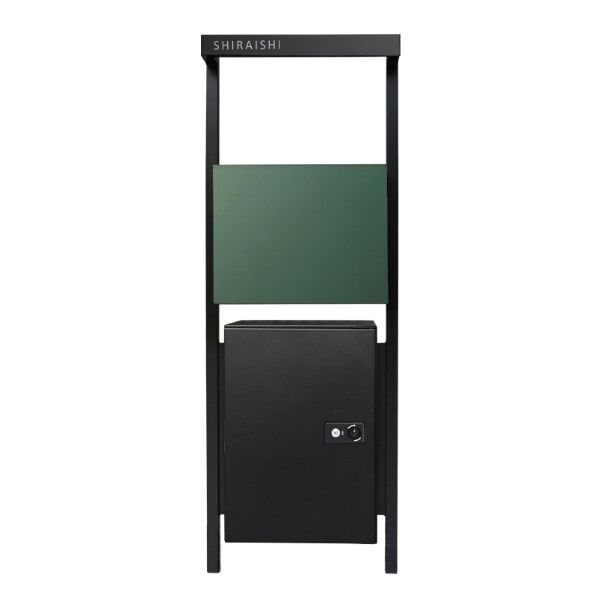 コールB プレーン宅配付ポスト色:グラスグリーン宅配扉:左