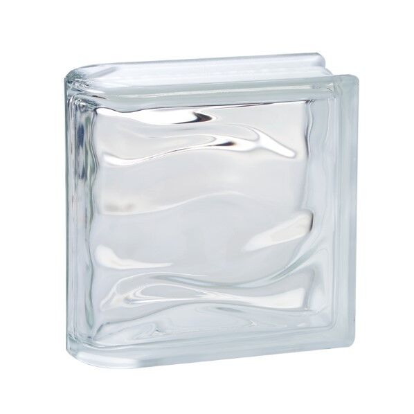 アイランドシリーズ エンドブロック(1面小口化粧)ウェービーアイランドクリアー