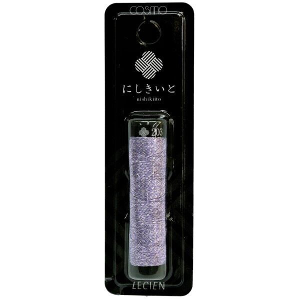 LECIEN (ルシアン) にしきいと ラメ 刺しゅう糸 20m巻 Col.203