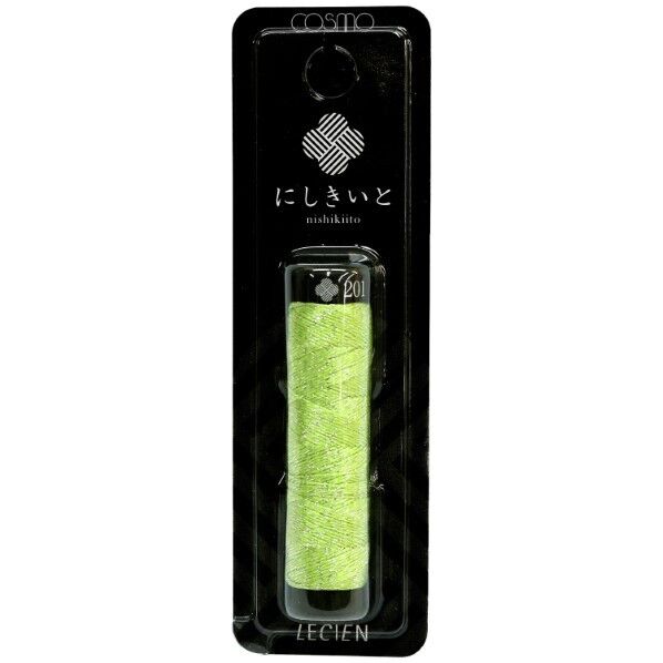 LECIEN (ルシアン) にしきいと ラメ 刺しゅう糸 20m巻 Col.201