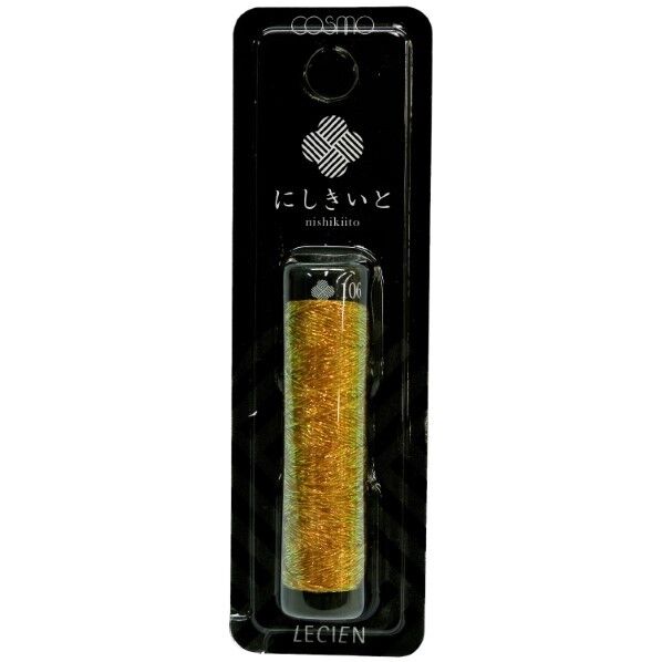 LECIEN (ルシアン) にしきいと ラメ 刺しゅう糸 20m巻 Col.106