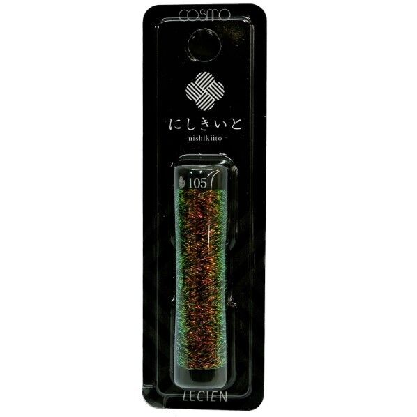 LECIEN (ルシアン) にしきいと ラメ 刺しゅう糸 20m巻 Col.105