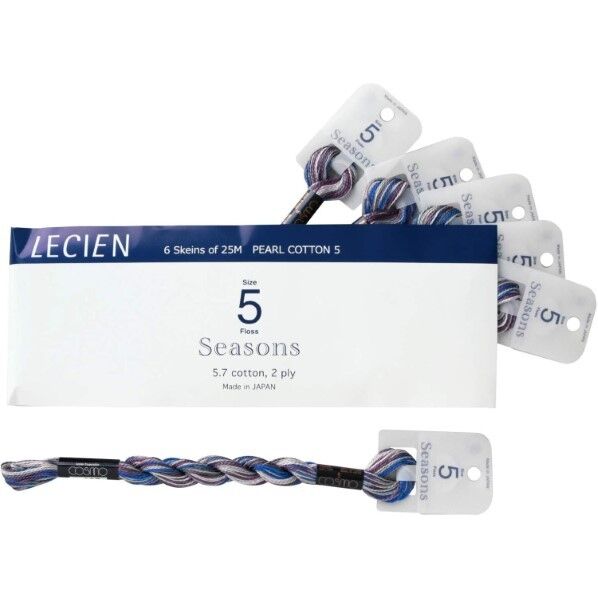 ルシアン LECIEN COSMO(コスモ) 手芸家 洋輔さんとコラボ グラデーション Seasons5 長さ260mm×幅100mm×高さ30mm パープル CS5S-207 1箱