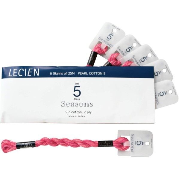 ルシアン LECIEN COSMO(コスモ) 手芸家 洋輔さんとコラボ グラデーション Seasons5 長さ260mm×幅100mm×高さ30mm ピンク CS5S-112 1箱