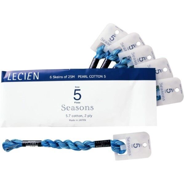 ルシアン LECIEN COSMO(コスモ) 手芸家 洋輔さんとコラボ グラデーション Seasons5 長さ260mm×幅100mm×高さ30mm ブルー CS5S-106 1箱