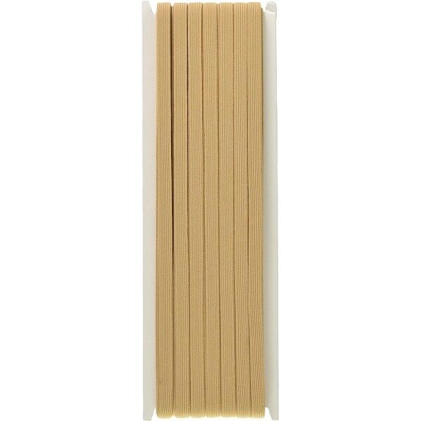 日本紐釦貿易 カラー平ゴム 12コール 7mm幅×30m巻