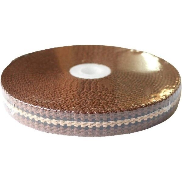 日本紐釦貿易 プレッピーテープ ライン入り 幅15mm 5m巻