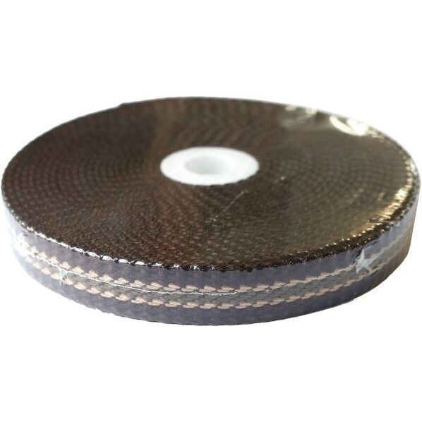 日本紐釦貿易 プレッピーテープ ライン入り 幅15mm 5m巻