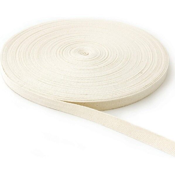 日本紐釦貿易 綿厚綾テープ(綿50･レーヨン50%) 幅15mm×50m巻