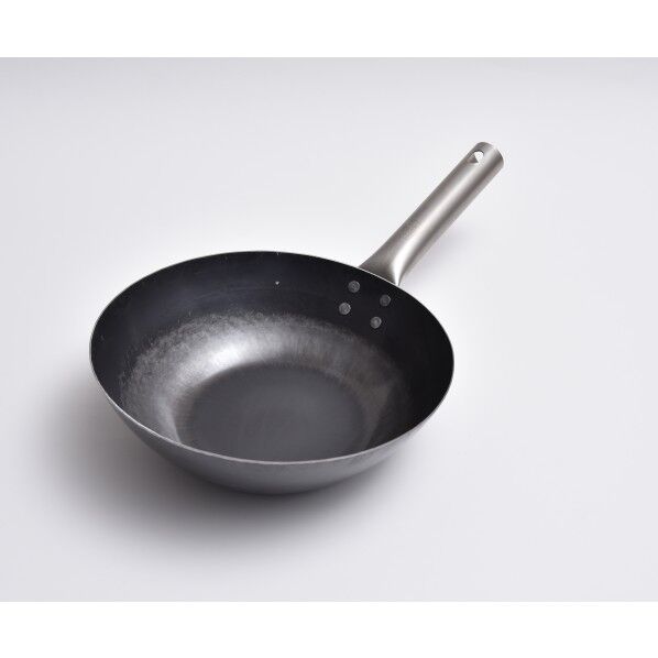HANAKO 打出炒め鍋(チタンハンドル) 001216