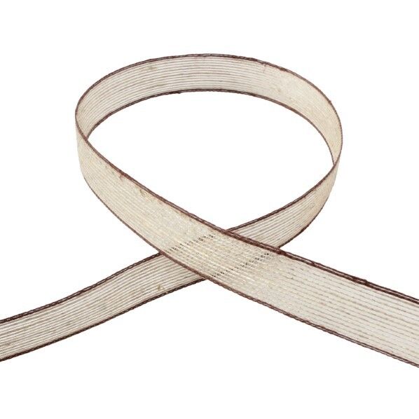 小西リボン リネンラインリボン 12mm巾×20m巻