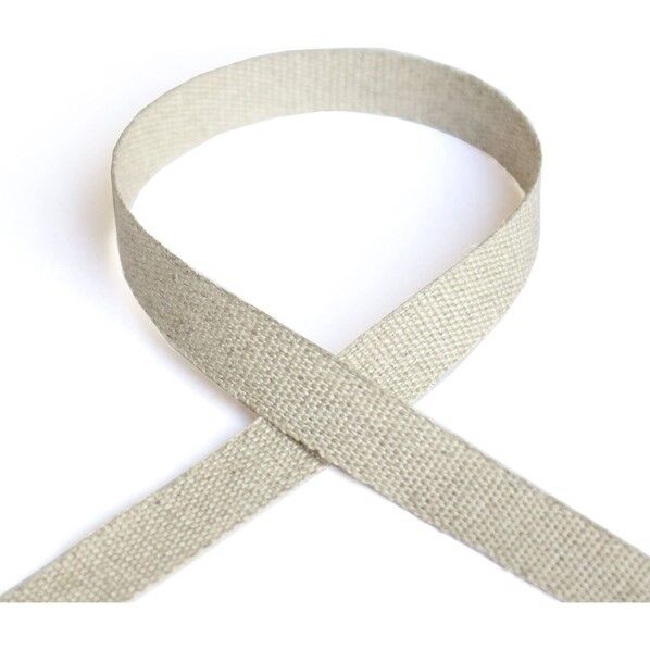 Blanc de コア リボン リネンテープ (麻) No.3720-00 10mm×10m