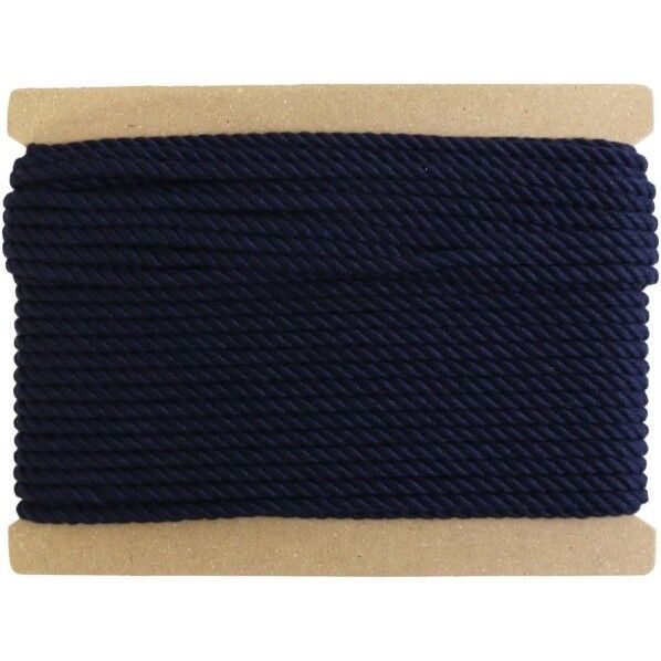 日本紐釦貿易 コットンシルケットコード 4mmx15m