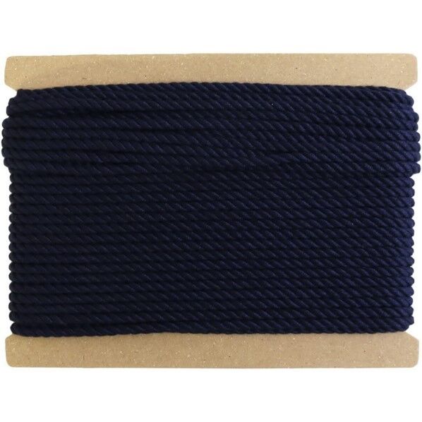 日本紐釦貿易 コットンシルケットコード 3mmx15m