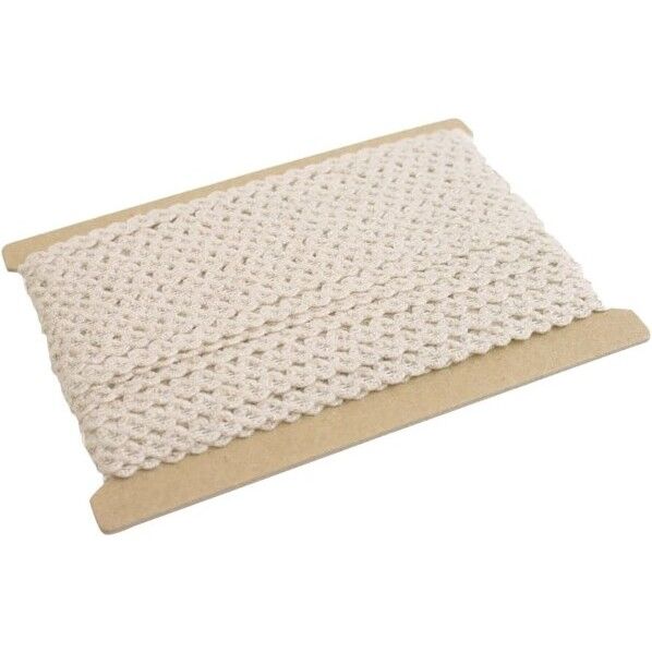 日本紐釦貿易 リネン混ブレード 9mmX15m 1mm厚