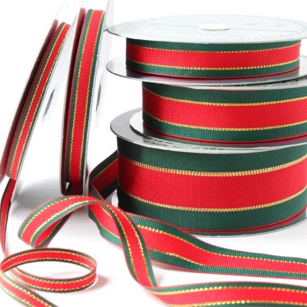 小西リボン クリスマスリボン 6mm×15m巻