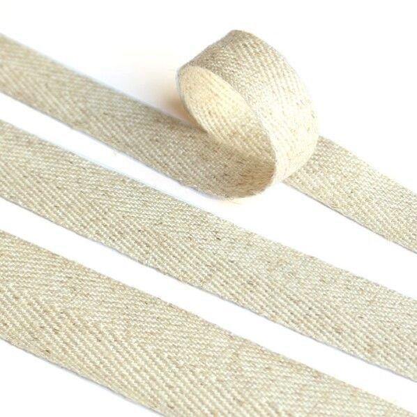 Blanc de コア リボン 麻綾織テープ No.2554 25mm×10m