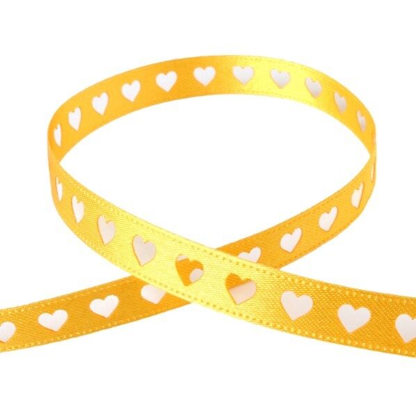 小西リボン カッティングリボン ハート 9mm巾×15m巻