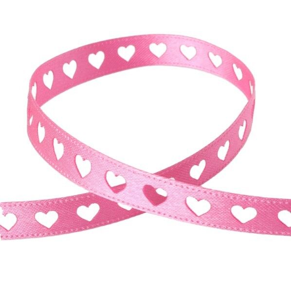 小西リボン カッティングリボン ハート 9mm巾×15m巻