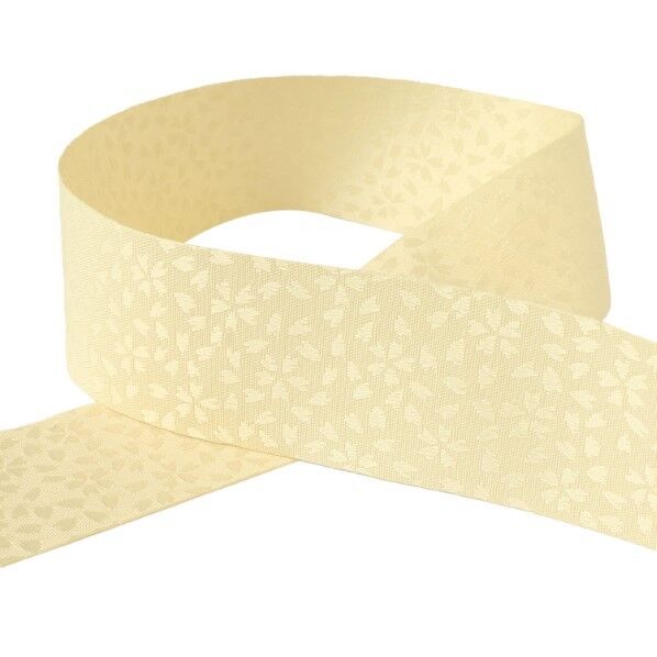 小西リボン 和柄ジャガードリボン 小桜 36mm巾×12m巻